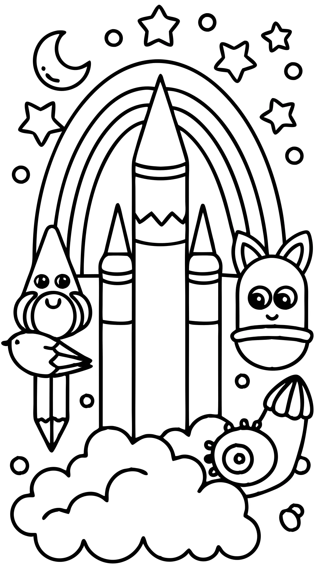 crayola free coloring pages